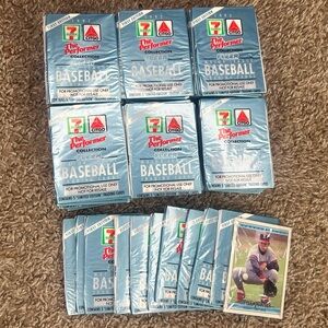 The Performer 1992 7/11 and Citigo Major League Baseball Trading Cards